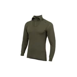 Aclima Hotwool Polo W/zip U Olive Night