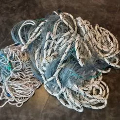 Frydendahl Fiskenet Fjordgarn M/lysstrenger 63 Mm (lyr) - 27 Meter