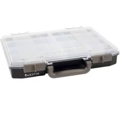 Westin W6 Lure Vault 57x337x278 Incl. 10 Inserts Black/Clear